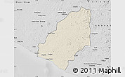 Shaded Relief Map of Sinoe River Sobo, desaturated