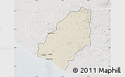 Shaded Relief Map of Sinoe River Sobo, lighten, semi-desaturated
