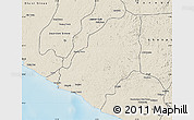 Shaded Relief Map of Sinoe River Sobo