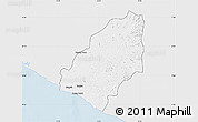 Silver Style Map of Sinoe River Sobo, single color outside