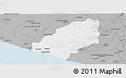 Gray Panoramic Map of Sinoe River Sobo