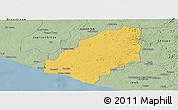 Savanna Style Panoramic Map of Sinoe River Sobo