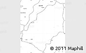 Blank Simple Map of Sinoe River Sobo