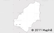 Silver Style Simple Map of Sinoe River Sobo, cropped outside