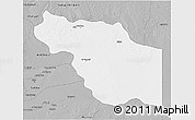 Gray 3D Map of Al Jufrah