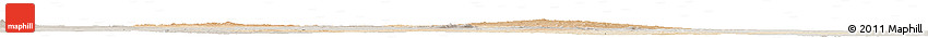 Satellite Horizon Map of Al Jufrah, semi-desaturated