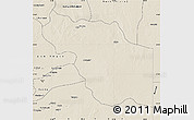 Shaded Relief Map of Al Jufrah