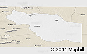 Classic Style Panoramic Map of Al Jufrah