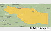 Savanna Style Panoramic Map of Al Jufrah