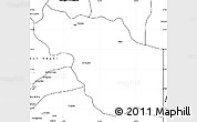 Blank Simple Map of Al Jufrah