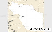 Classic Style Simple Map of Al Jufrah