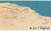 Satellite 3D Map of Al Khoms