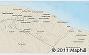 Shaded Relief 3D Map of Al Khoms