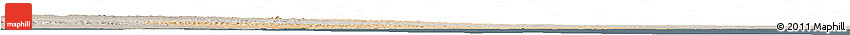 Satellite Horizon Map of Al Khoms, semi-desaturated