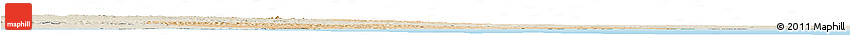 Satellite Horizon Map of Al Khoms, shaded relief outside Satellite Horizon Map of Al Khoms, shaded relief outside