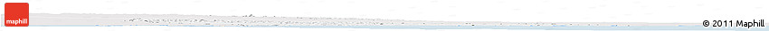 Silver Style Horizon Map of Al Khoms, single color outside