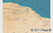 Satellite Map of Al Khoms
