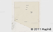 Shaded Relief 3D Map of Al Kufrah, lighten