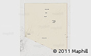 Shaded Relief 3D Map of Al Kufrah, lighten, semi-desaturated