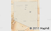 Shaded Relief 3D Map of Al Kufrah, satellite outside