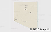 Shaded Relief 3D Map of Al Kufrah, single color outside