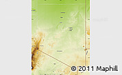 Physical Map of Al Kufrah