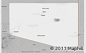 Gray Panoramic Map of Al Kufrah