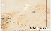 Satellite Panoramic Map of Al Kufrah
