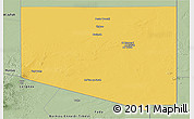 Savanna Style Panoramic Map of Al Kufrah