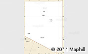Classic Style Simple Map of Al Kufrah