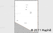 Gray Simple Map of Al Kufrah