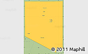 Savanna Style Simple Map of Al Kufrah