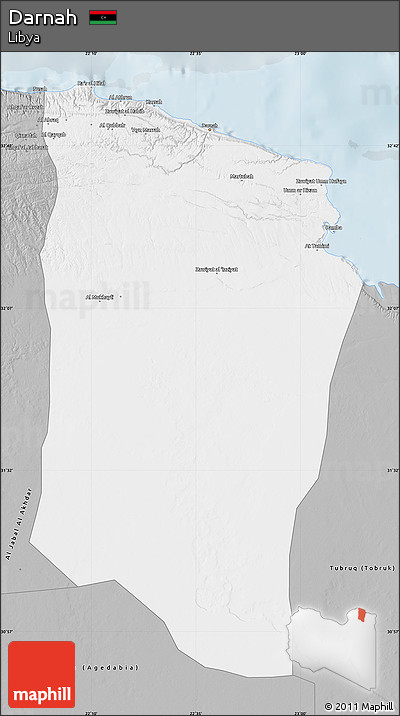 Gray Map of Darnah