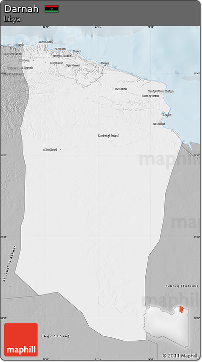 Gray Map of Darnah