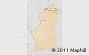 Satellite Map of Ghadamis, lighten, desaturated