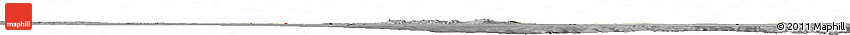 Shaded Relief Horizon Map of Libya, darken, desaturated