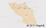Satellite 3D Map of Sawfajjin (Sofuljeen), cropped outside