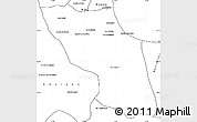 Blank Simple Map of Sawfajjin (Sofuljeen)