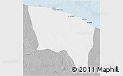 Gray 3D Map of Surt (Sirte)