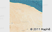 Satellite 3D Map of Surt (Sirte)