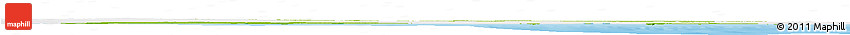 Physical Horizon Map of Surt (Sirte), single color outside
