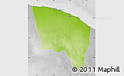 Physical Map of Surt (Sirte), lighten, desaturated