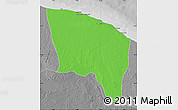 Political Map of Surt (Sirte), desaturated