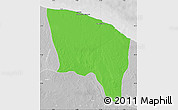 Political Map of Surt (Sirte), lighten, desaturated