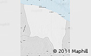 Silver Style Map of Surt (Sirte)