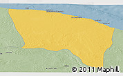 Savanna Style Panoramic Map of Surt (Sirte)