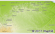 Physical 3D Map of Tarhunah