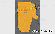 Political Map of Yafran (Yefren), darken, desaturated