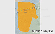 Political Map of Yafran (Yefren), lighten, semi-desaturated