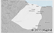 Gray 3D Map of Zeleitin (Zliten)